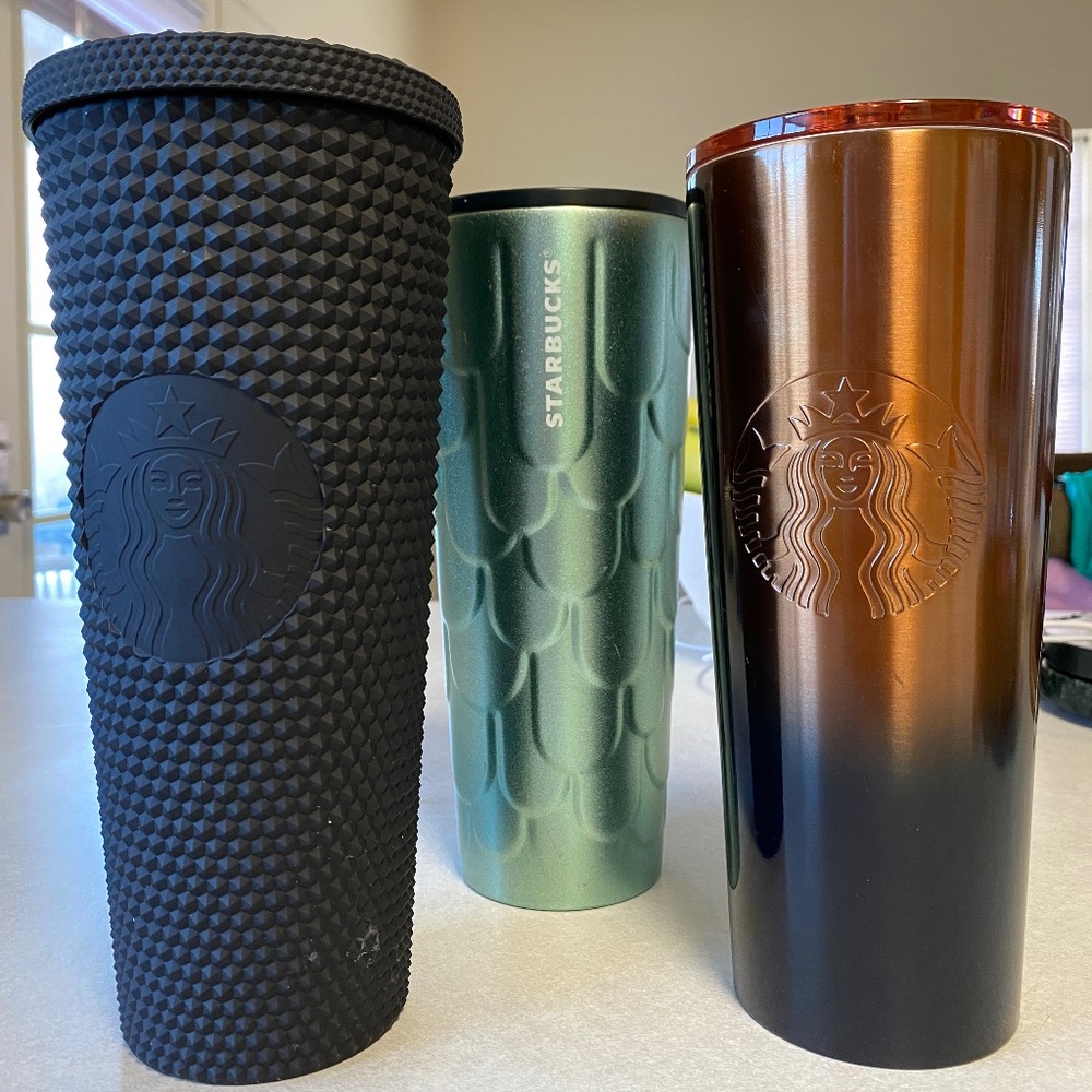 Starbucks tumblers
